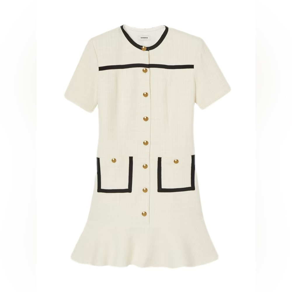 Sandro tweed dress
